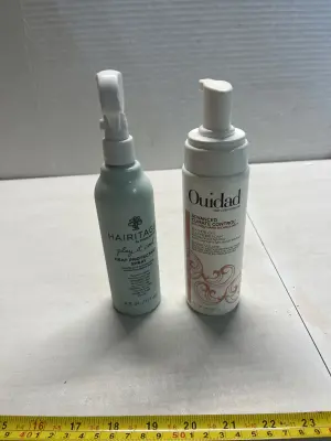 ouidad climate control antifreeze foam, heritage heat protectant spray