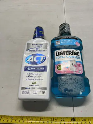 ACT whitening mouthwash, listerine mouth wash