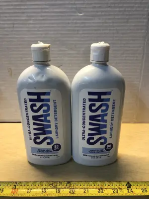 2 bottles 30oz Swash ultra concentrated laundry detergent