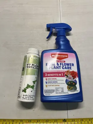 plant fertilizer, rose & flower plant care