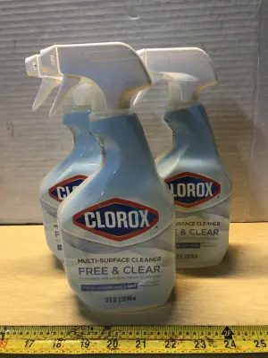 3 bottles 32oz Clorox multisurface cleaner