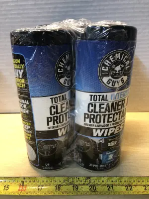 4 tubs chemical guys total interior cleaner and protectant
