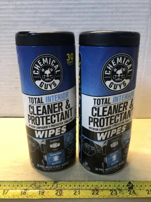 2 tubs chemical guys total interior cleaner and protectant