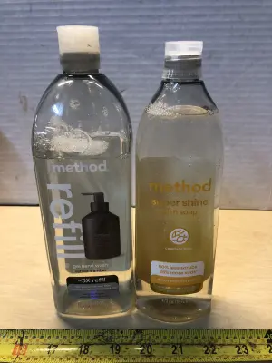 34oz method gel hand wash, 16oz method dish soap