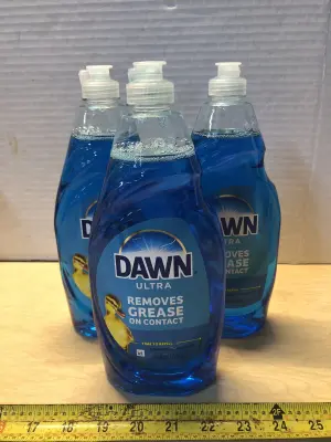 3 bottles 24oz Dawn dish liquid