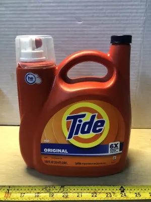 125oz Tide laundry detergent