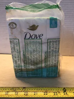 8 bars Dove sensitive soap