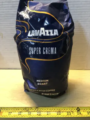 35.2oz Lavazza whole bean coffee exp:1/30/28