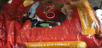40lb purina one dog food exp:3/27
