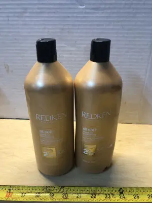 2 bottles 33.8oz Redken shampoo