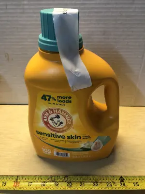 105oz arm and hammer sensitive skin laundry detergent
