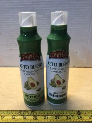 2 bottles 5oz pompeian Leto blend oil spray exp:2/28