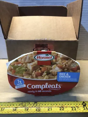 5 pack 7.5oz Hormel compleats meals exp:3/13/27