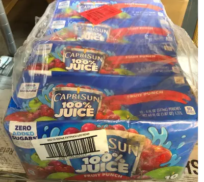 4 boxes 10 each caaprisun zero sugar exp:1/2/27