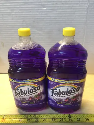 2 bottles 56oz Fabuloso multipurpose cleaner