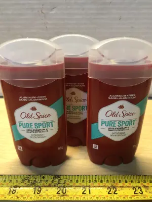 3pc Old Spice pure sport deodorant