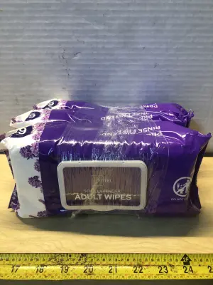3 packs opteel adult wipes