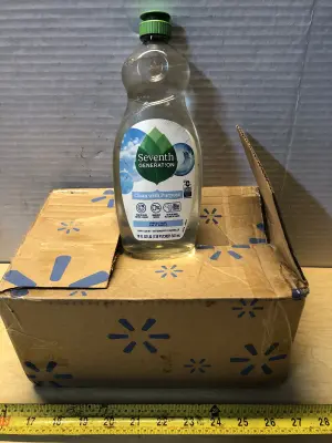 4 bottles 19oz seventh generation dish liquid