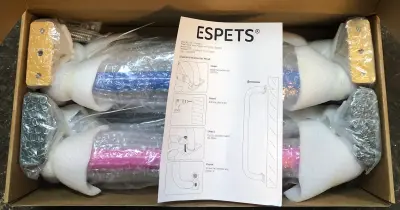 Espets metal playground safety handles