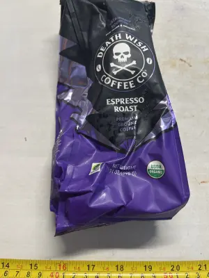 death wish coffee grounds 74oz