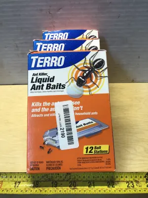 3 boxes Terro liquid ant bait