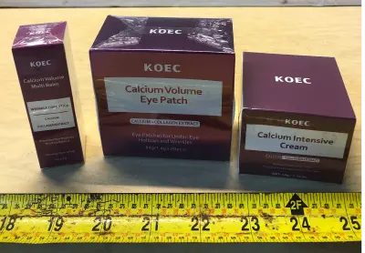 3pc Koec calcium collagen extract set