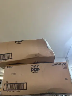 2ct box’s of skinny pop chips