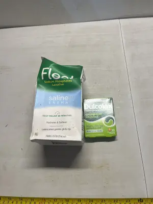 fleet sodium laxative 4pk , dulcolax