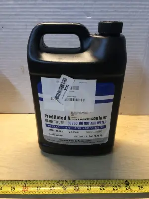 1 gallon prediluted antifreeze coolant