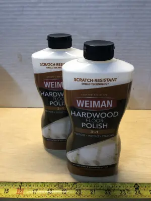 2 bottles 32oz Weimar hardwood floor polish