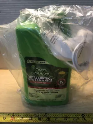 1 gallon green gobbler weed and grass killer