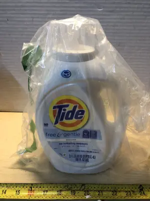 105oz Tide laundry detergent