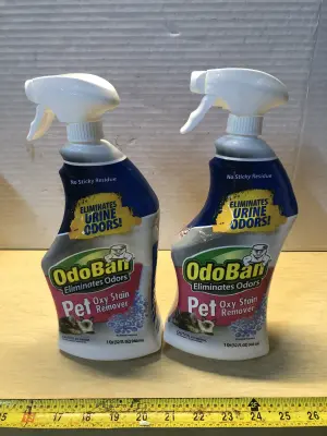 2 bottles 32oz Odoban pet stain remover