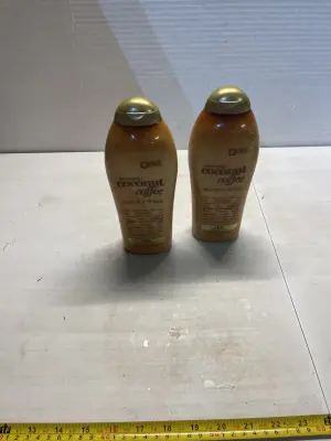 2ct coconut coffee scrub and wash