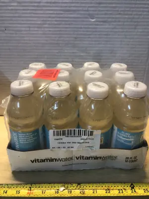 12 bottles 20oz vitamin water exp:8/3/26