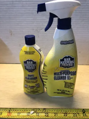 2pc bar keepers friend multipurpose cleaner