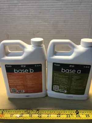 2 bottles drip hydro two part base fluid
