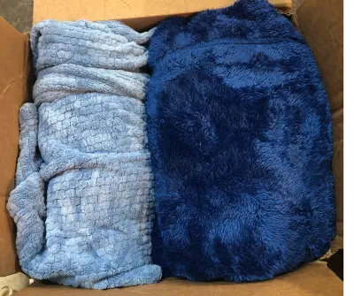 2pc blue robes size l-xl