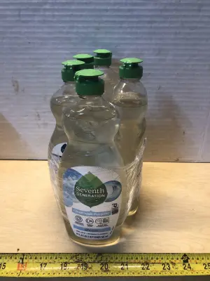 5 bottles 19oz seventh generation dish liquid