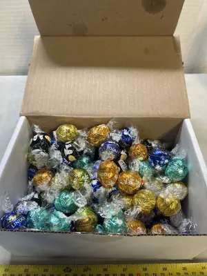 lot of lindor chocolates