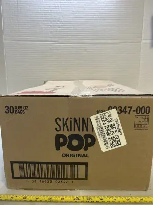 30 pack skinny pop 07/11/26