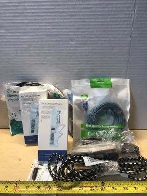 Lot variety of charging cords