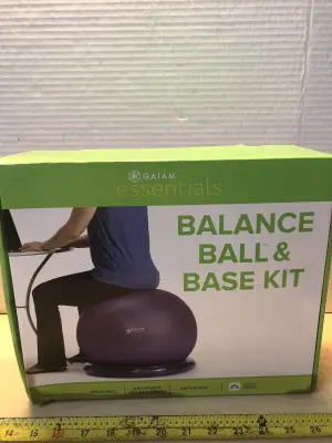 Balance ball and base kit