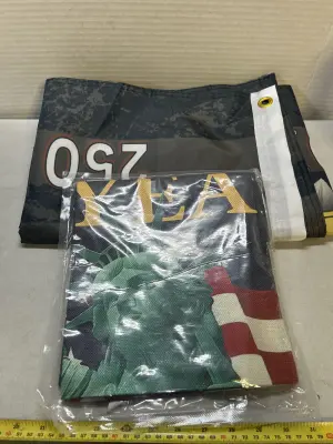 patriotic flags