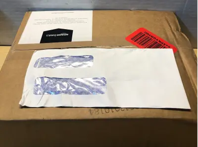 Box of envelopes