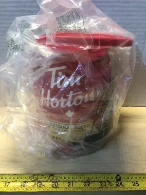 3lb Tim Hortons ground coffee exp:1/15/27 can dented