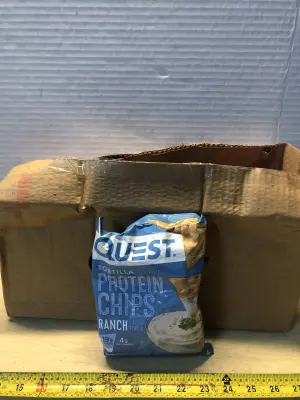8packs assorted Quest protein chips exp:10/30/26