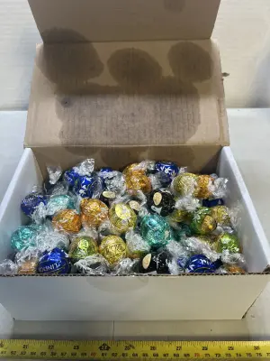 box of lindor chocolates