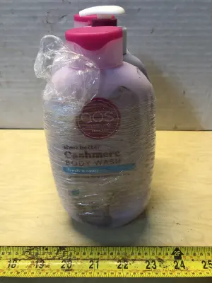 2 bottles 16oz eos body wash, 16oz eos lotion