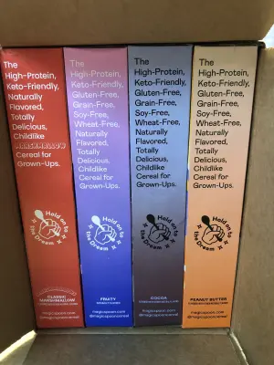 4 boxes magic spoon high protein cereal exp:9/26